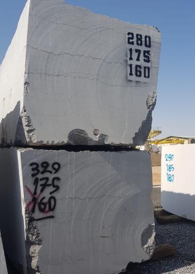 Pietra gray marble block 